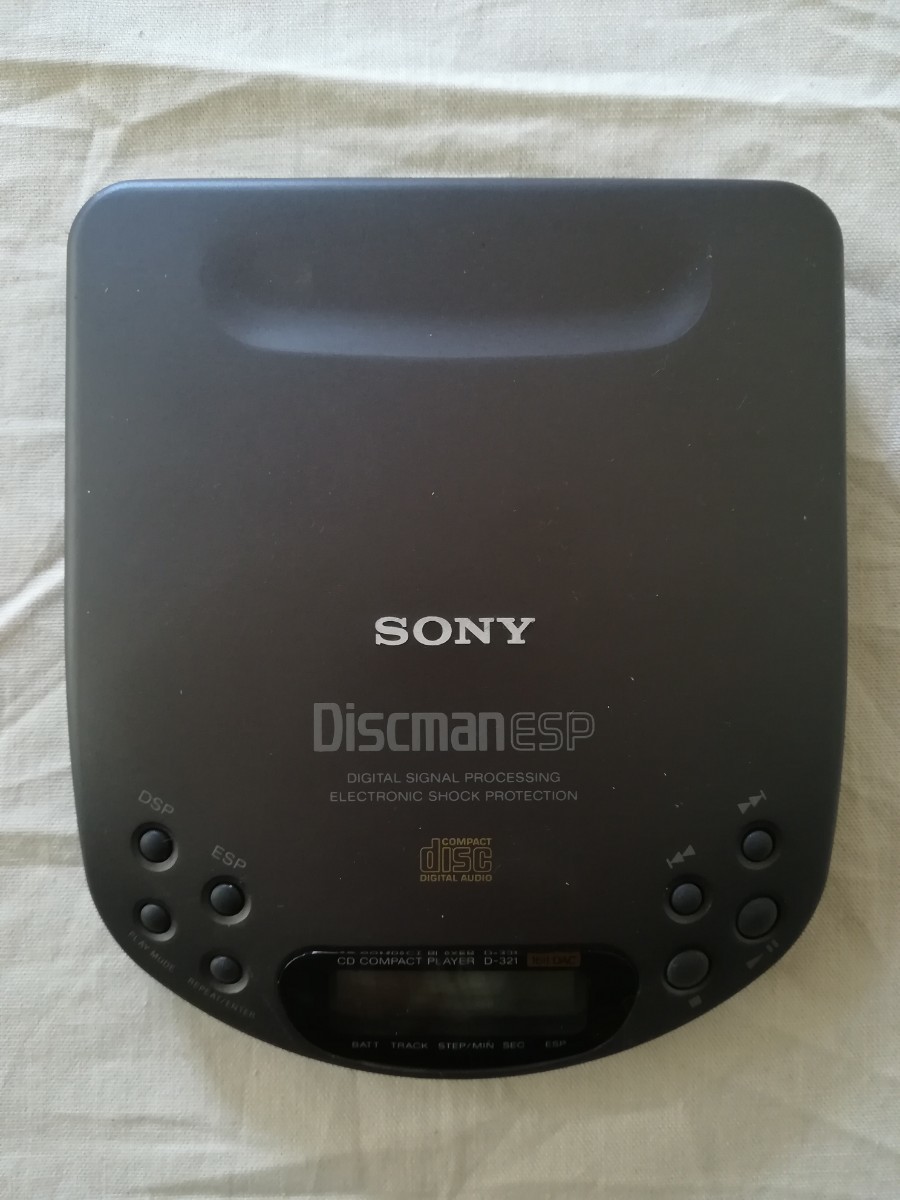 送料無料，本物保証 SONYソニー Diskmanディスクマン D-321 難アリ