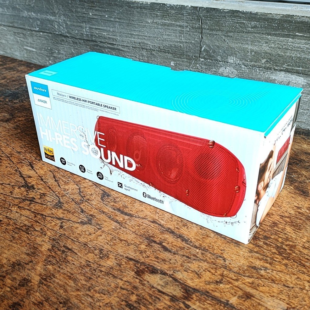 未使用保管品 ANKER SOUNDCORE Motion+ IMMERSIVE HI-RES SOUND