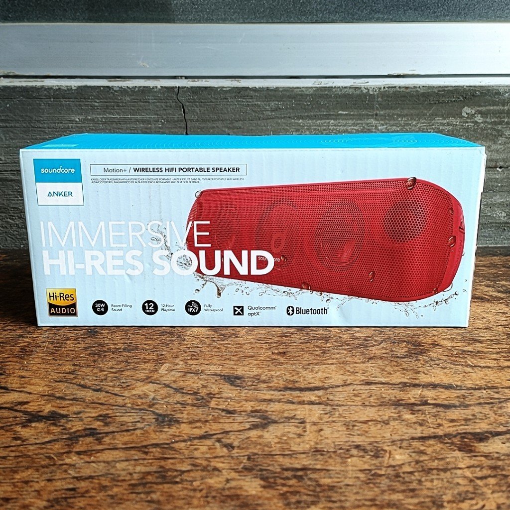 未使用保管品 ANKER SOUNDCORE Motion+ IMMERSIVE HI-RES SOUND