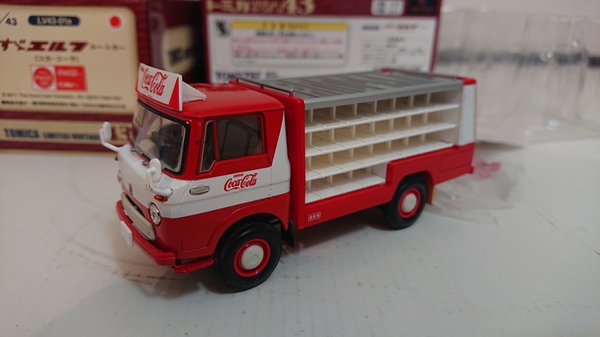 TOMICA LIMITED VINTAGE いすゞ エルフ ルートカー コカ・コーラ 1/43