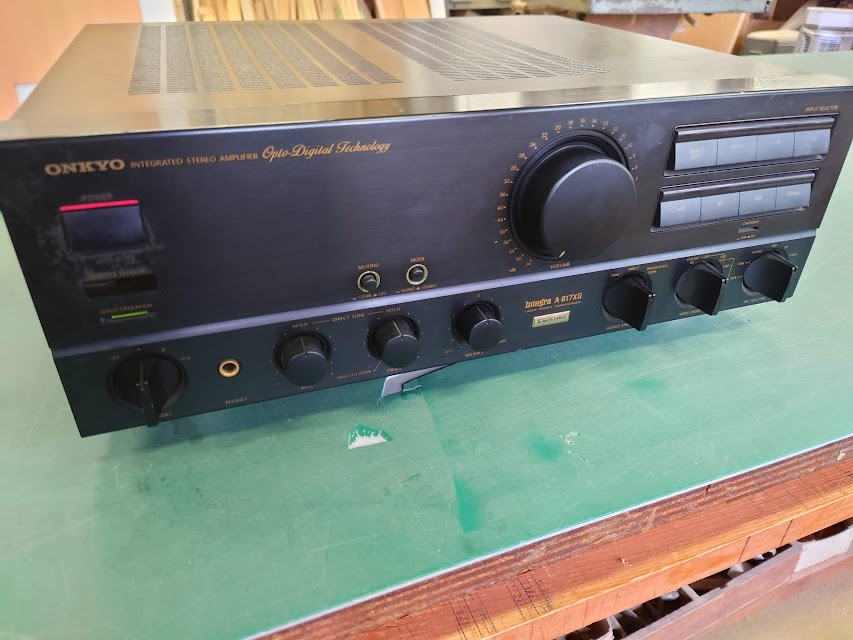 ONKYO■プリメインアンプ■Integra A-817XG■ジャンク扱いで
