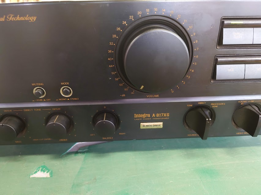 ONKYO□プリメインアンプ□Integra A-817XG□ジャンク扱いで 【公式通販】