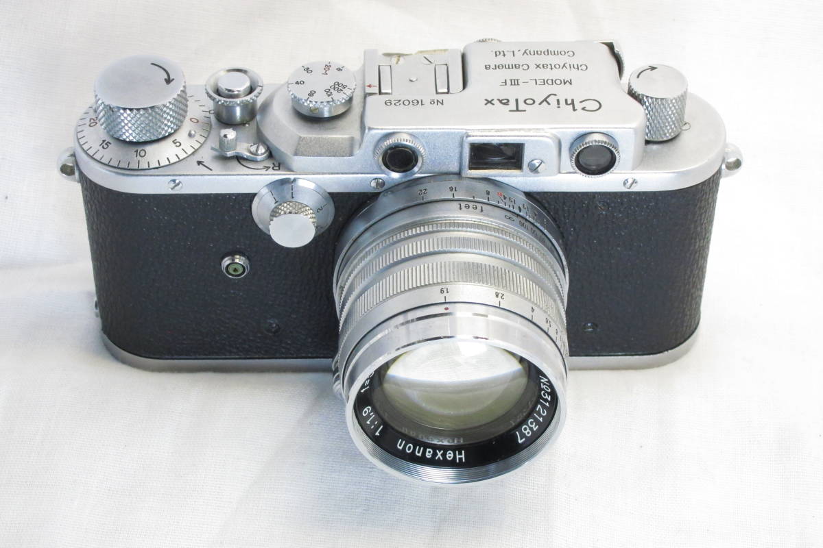 Yahoo!オークション - 希少 整備済 Chiyotax MODEL-ⅢF HEXANON 50mm 1