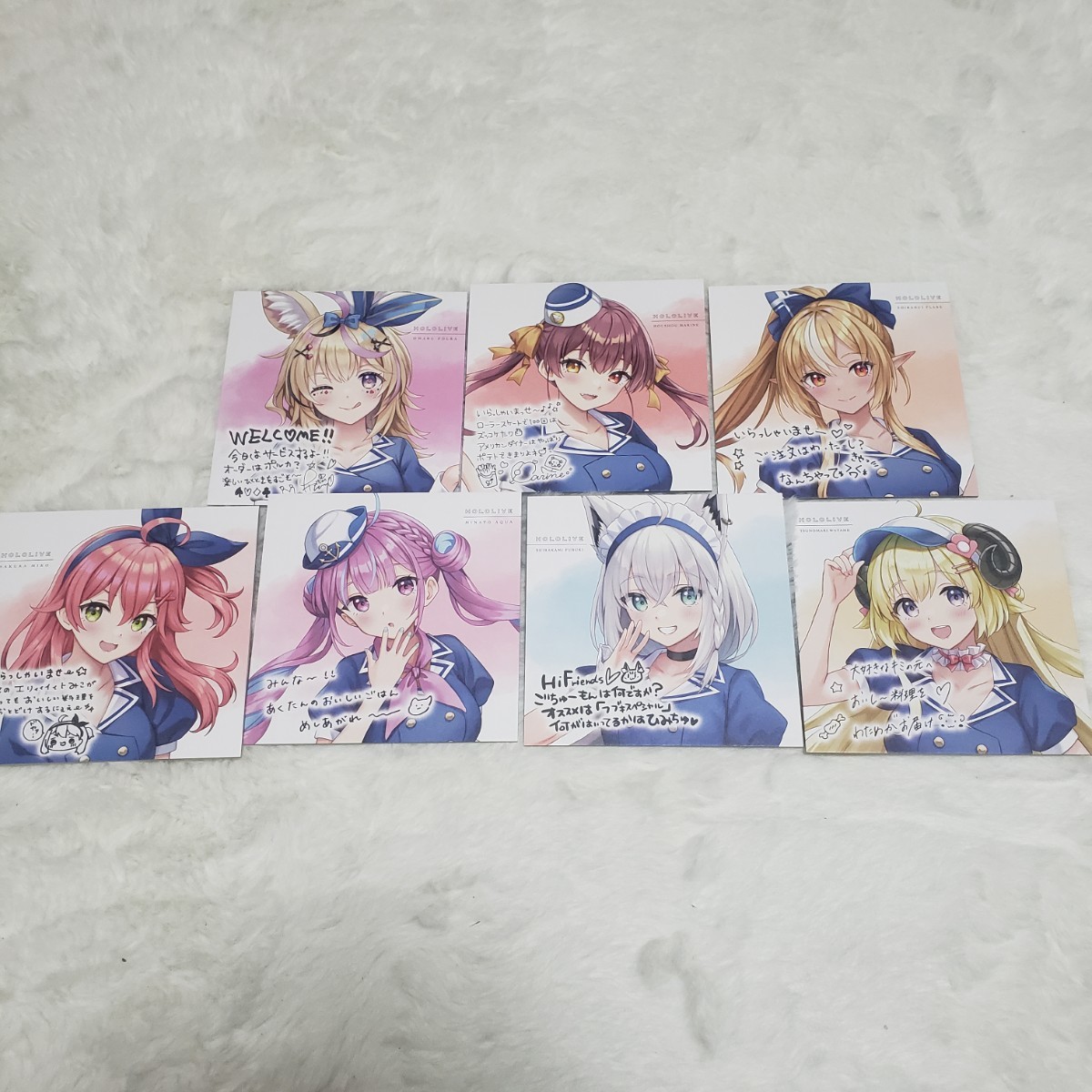 ホロライブ HOLOLIVE ローソン オリジナルアートパネル 全7種類 
