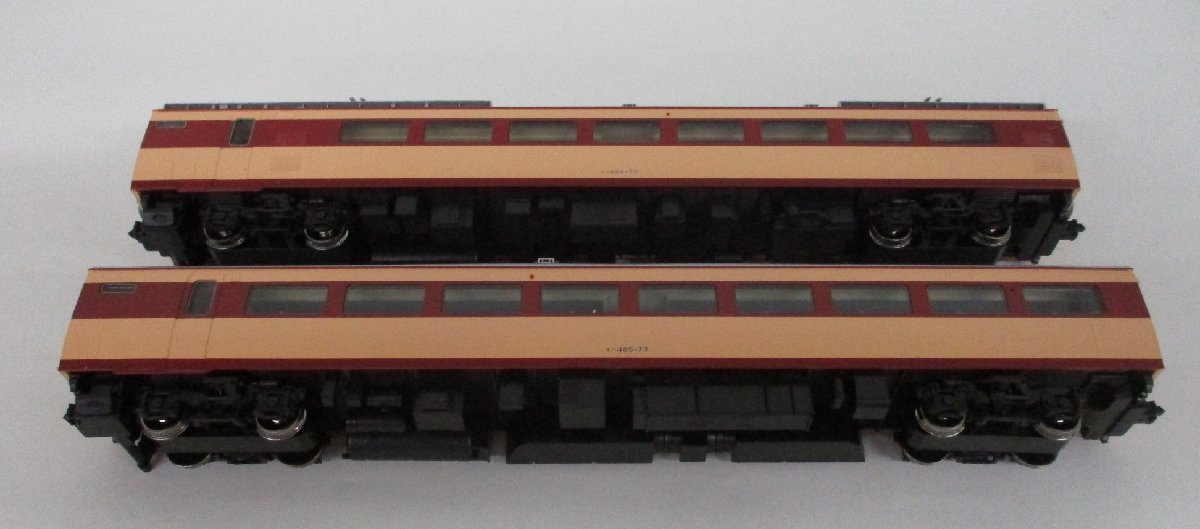 TOMIX HO-024 国鉄 485系特急電車(初期型)増結2両セット(T)【D】oah051514