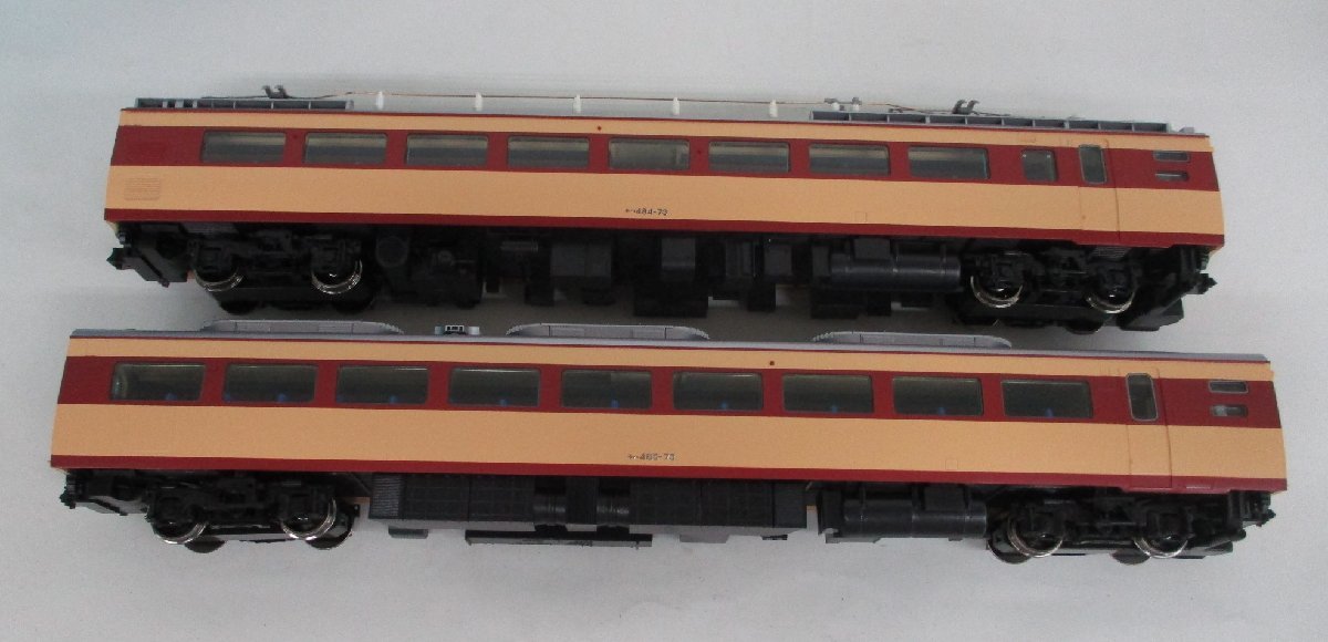 TOMIX HO-024 国鉄 485系特急電車(初期型)増結2両セット(T)【D】oah051514