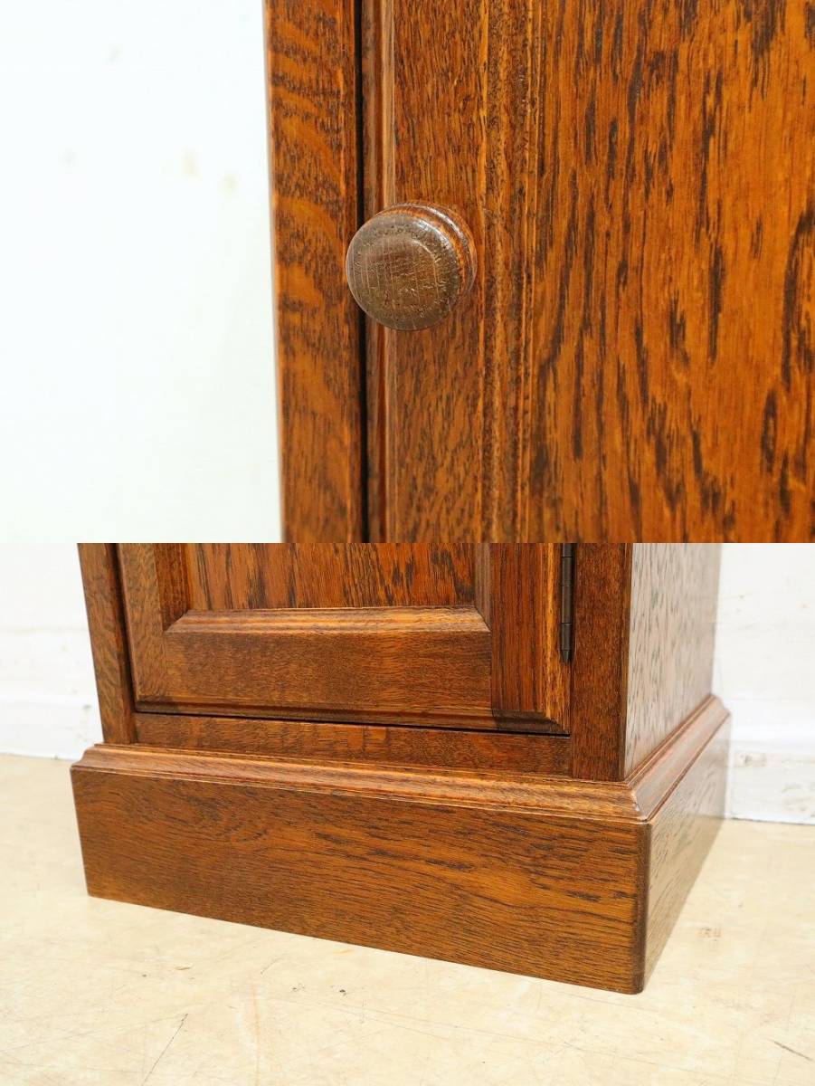 高級 三越家具【ブルージュ】サイドキャビネット・収納棚◇オーク材