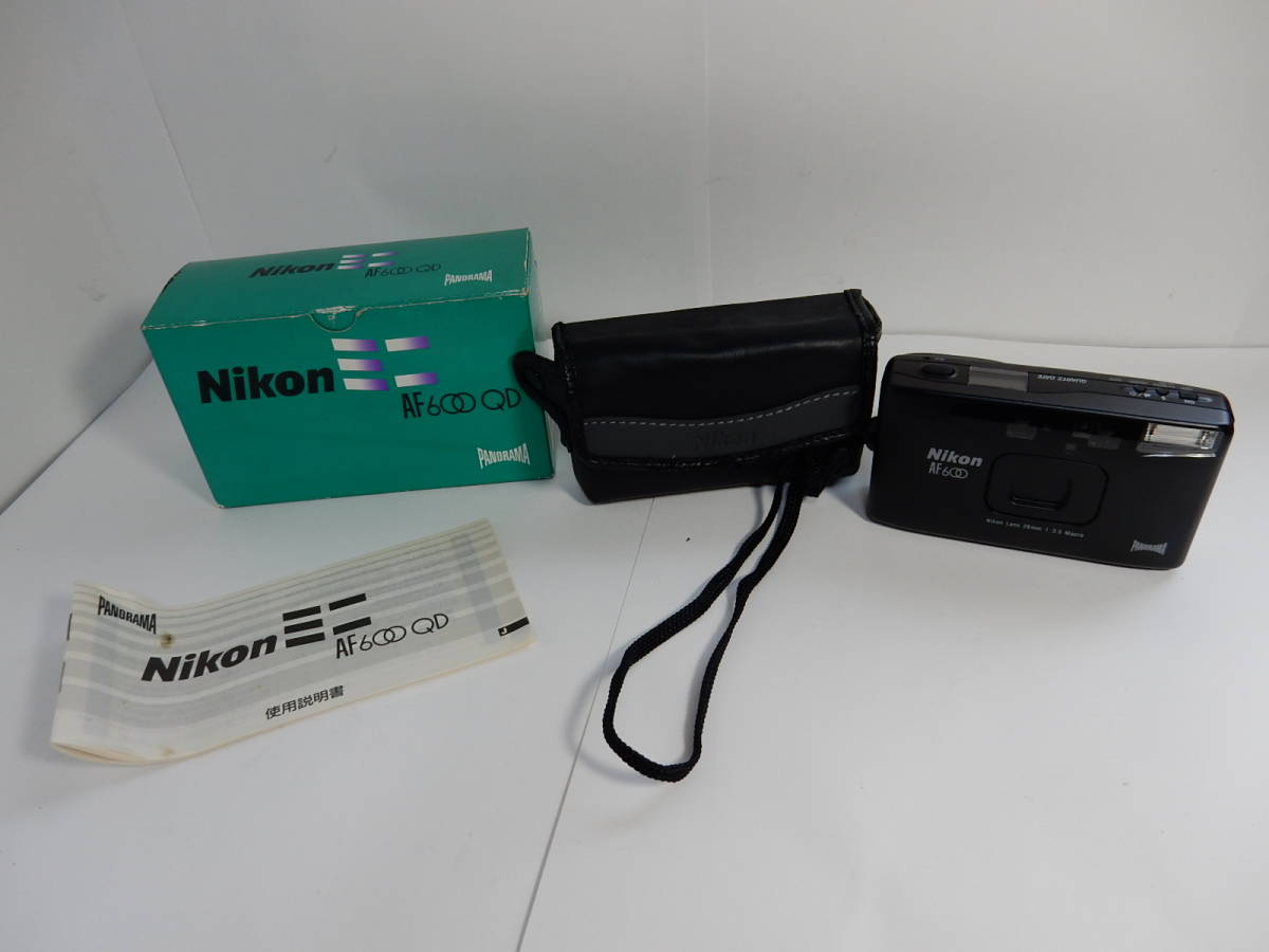ニコン AF600 QD コンパクトカメラ 859☆動作品☆ Nikon AF 600 QD