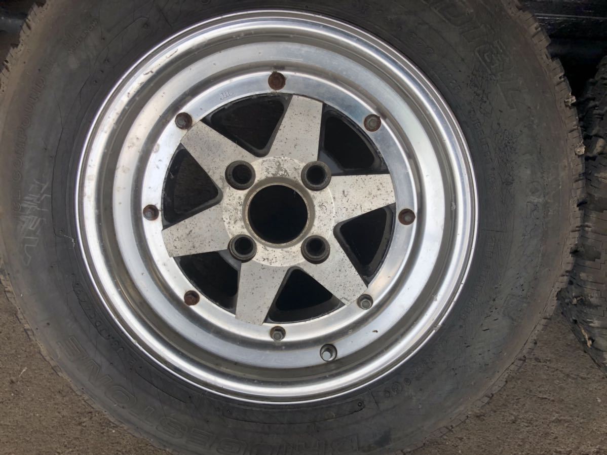 ロンシャンXR4 14インチ Aタイプ 6J オフセット？ 深リム 当時物 SSR 