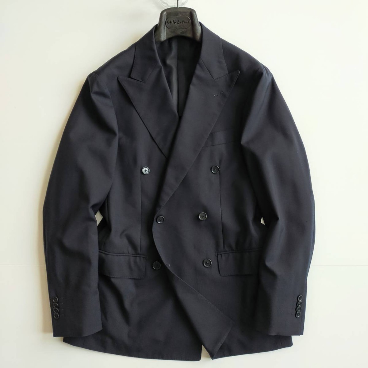 良品】UNITED ARROWS ユナイテッドアローズ 春夏 ホップサック ダブル 