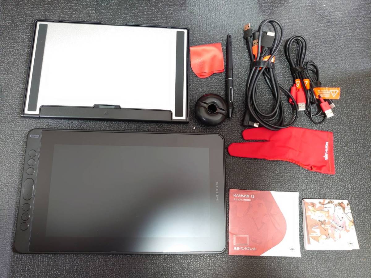 HUION Kamvas12 GS1161 液タブ 液晶ペンタブレット (タブレット)｜売買