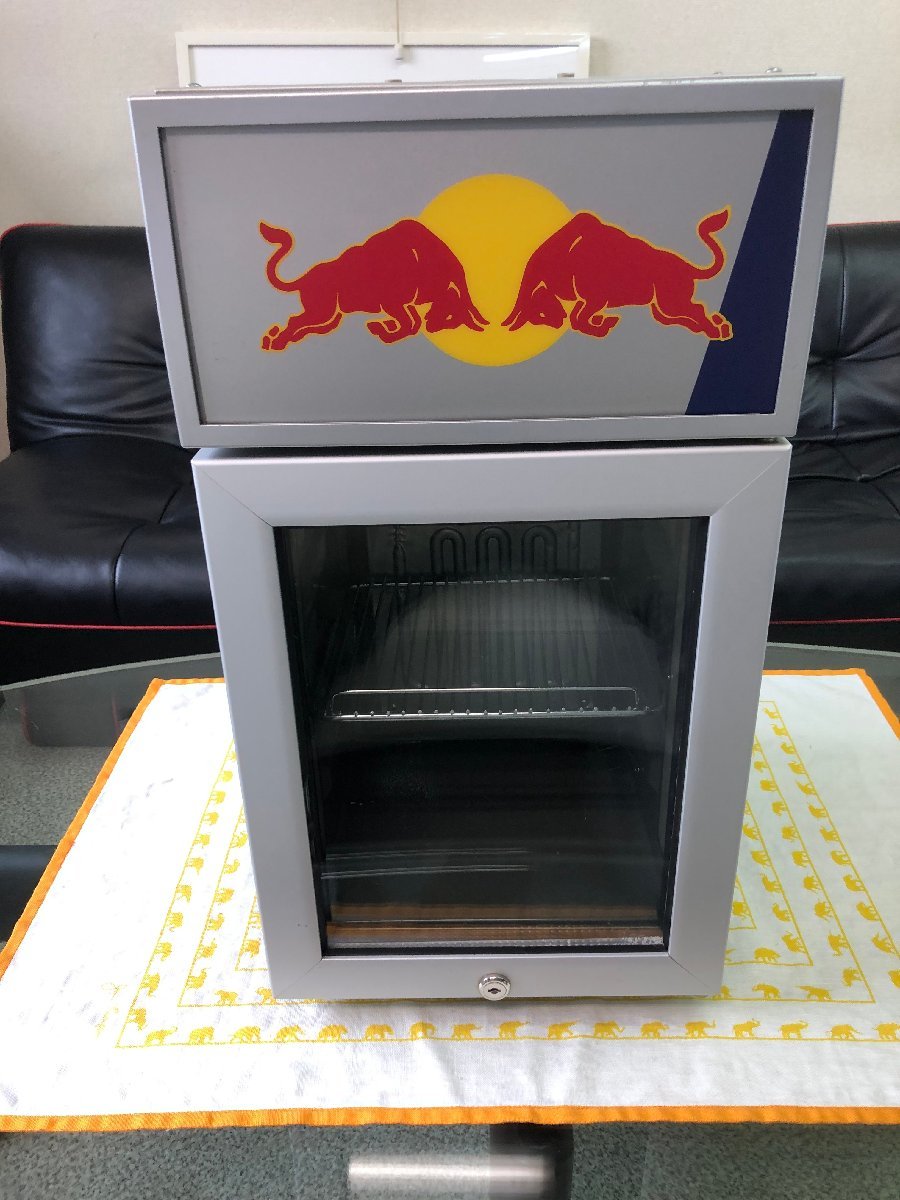 1円スタート 【中古品】レッドブル 小型冷蔵庫 【送料 着払い