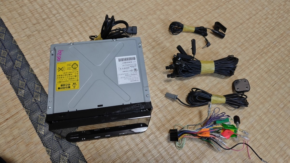 KENWOOD ケンウッド カーナビ MDV-M705 地図更新済み2022年第2版(2023 