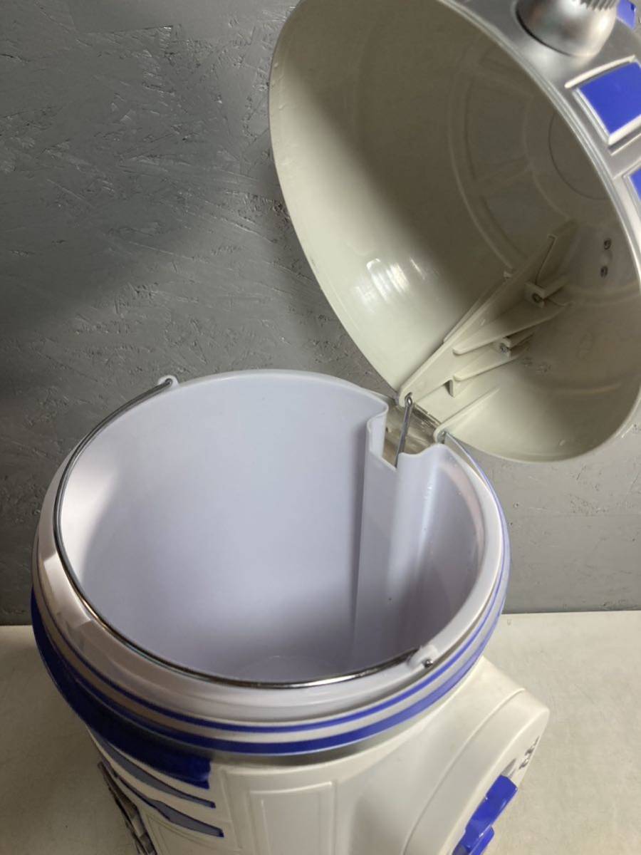 2A12】スターウォーズ R2-D2 STAR WARS ダストボックス ごみ箱 ゴミ箱