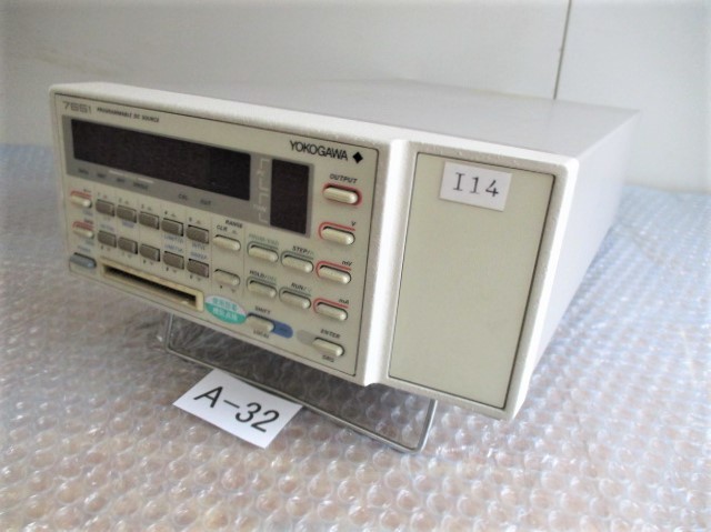 [A-32] YOKOGAWA 横河 PROGRAMMABLE DC SOURCE 7651　※ジャンク品※