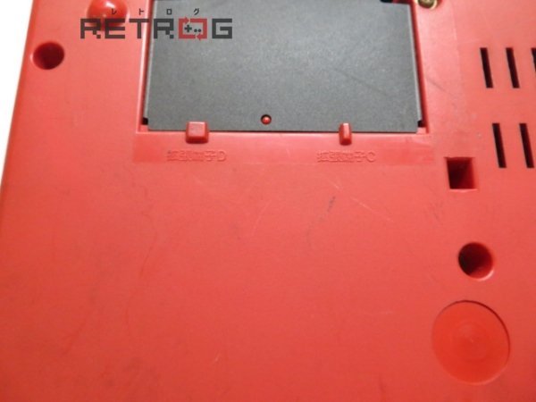 ツインファミコン本体（赤:初期型/AN-500R） ファミコン FC ゲーム 箱