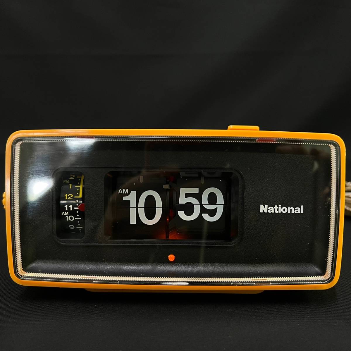 BEg228R 60 当時物 National Alarm Clock TE60 ナショナル 電気目覚