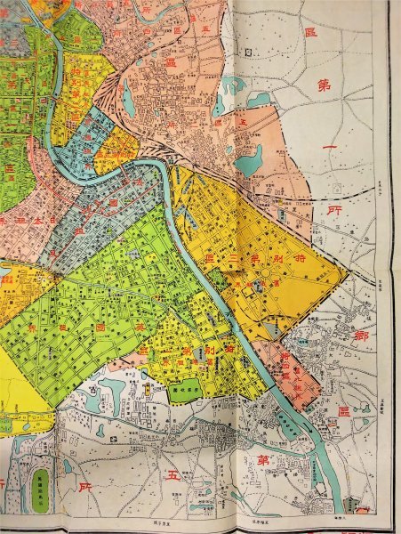 - 昭和12年正月の大阪毎日新聞付録「最近の東亜形勢図解」は陸軍の宣伝ー 天津市地図 歴史郷土史料最新 昭和12年 （西春自習質問 S206 戦前 昭和12年 歴史郷土史料【最新 天津市全図／中国 朝鮮 環渤海湾 日本租界・交通 鐡道路線 停車場 湾港 行政区画／銅版彩色】