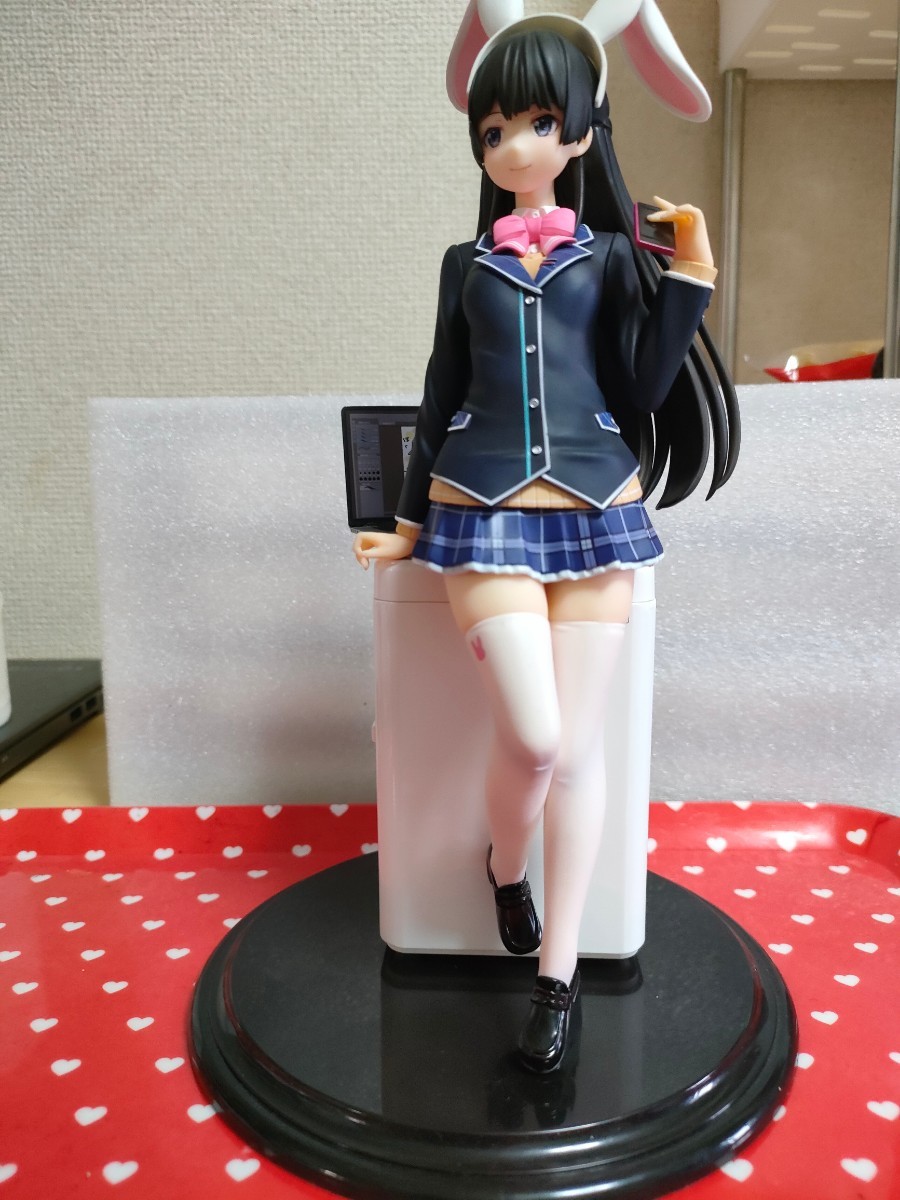 フィギュア 月ノ美兎 1/7 PVC＆ABS製塗装済み完成品【中古、ワン 