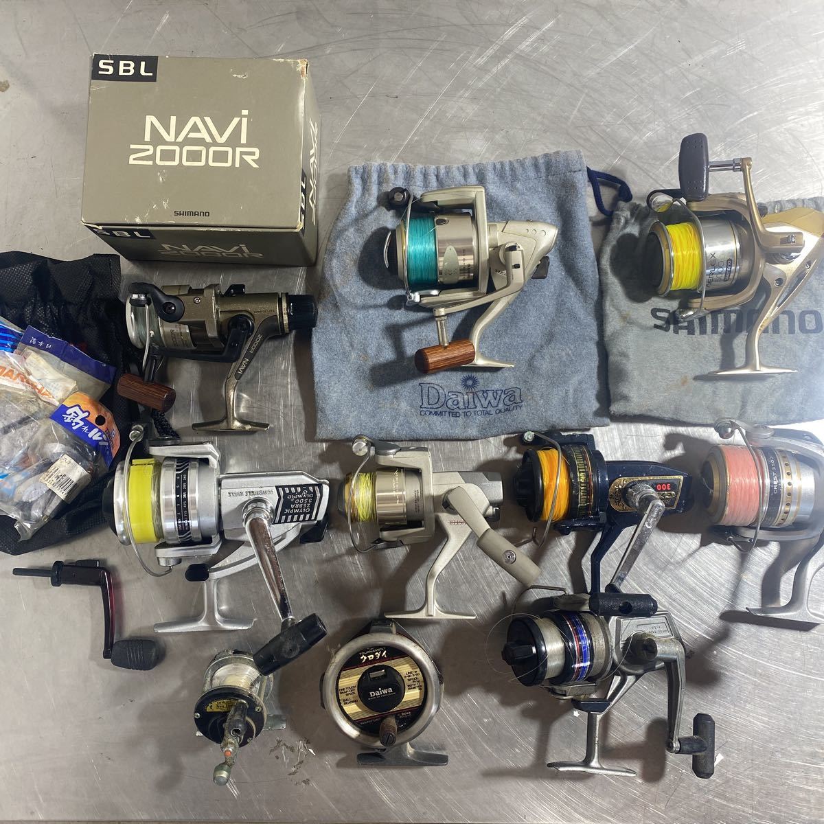 SHIMANOやRYOBIなどのリール用品 