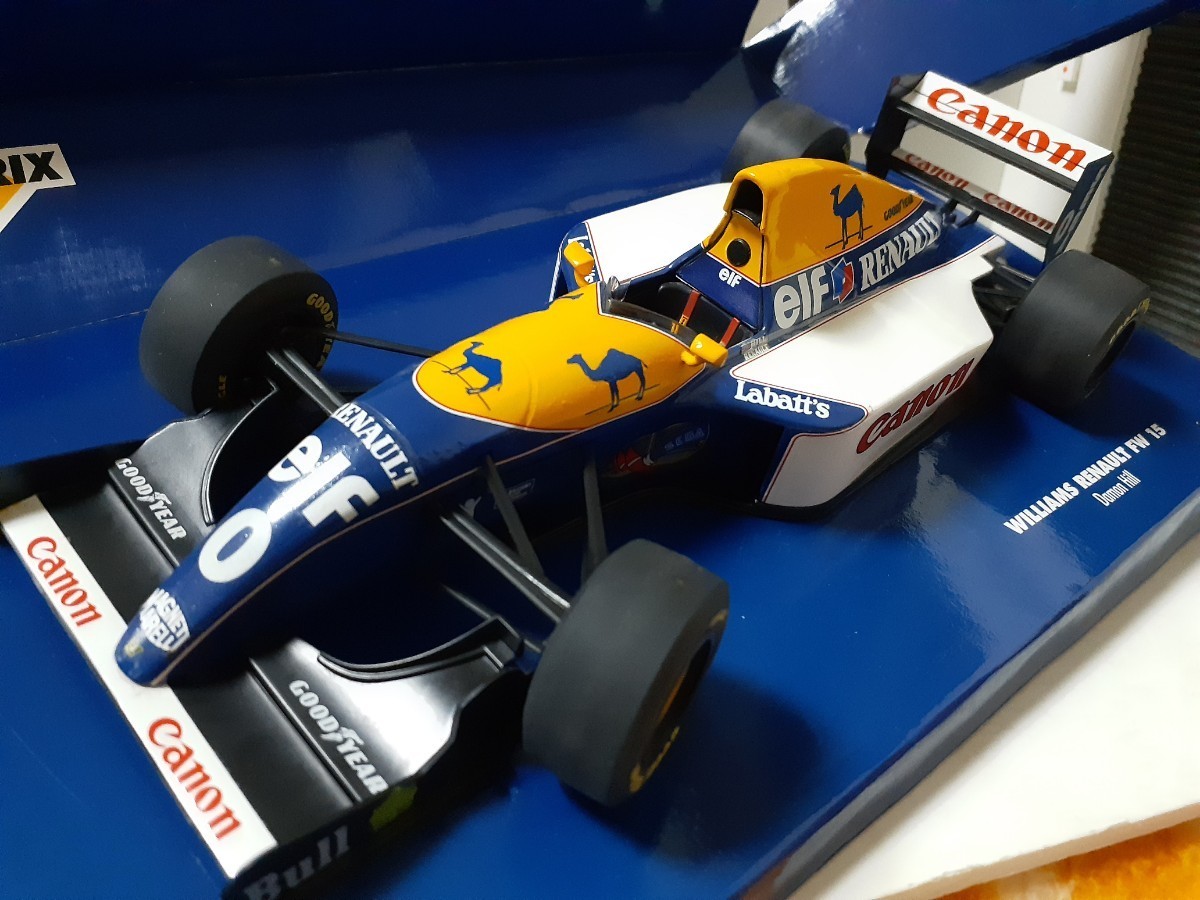 PMA 1/18 ＃０ ウィリアムズ ルノー FW15 D.ヒル キャメルロゴ PMA GRAND PRIX 1/18 ウィリアムズ FW15 hill PMA 1⁄18 ウィリアムズ