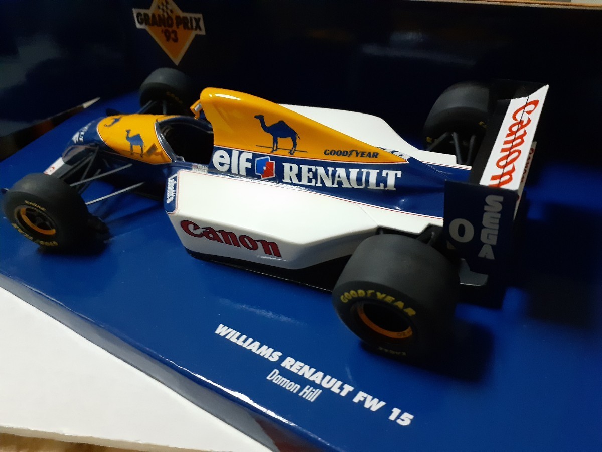 PMA GRAND PRIX 1/18 ウィリアムズ FW15 hill PMA 1⁄18 ウィリアムズ