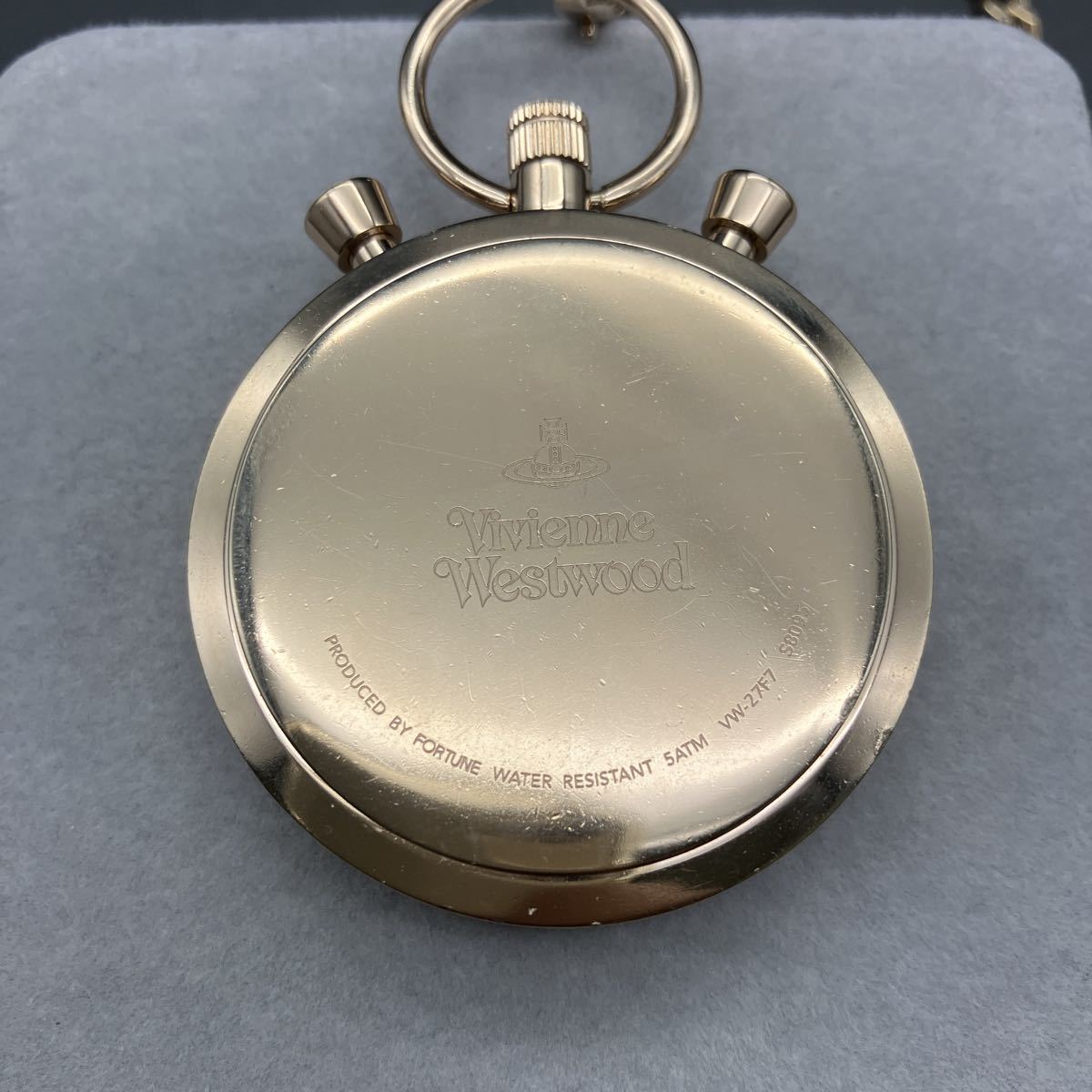即決 Vivienne Westwood ヴィヴィアンウエストウッド VW-27F7 懐中時計 