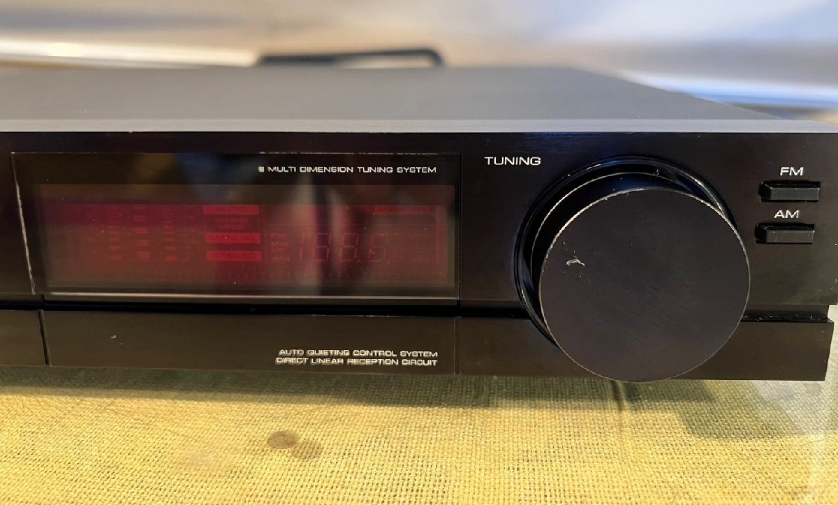 高品質，大人気】 KENWOOD KT-747 ステレオ シンセサイザー チューナー