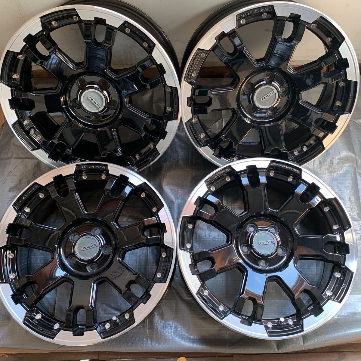 RAYS DAYTONA レイズ デイトナ FDX F7 17インチ 7.0J+45 5穴 PCD100 