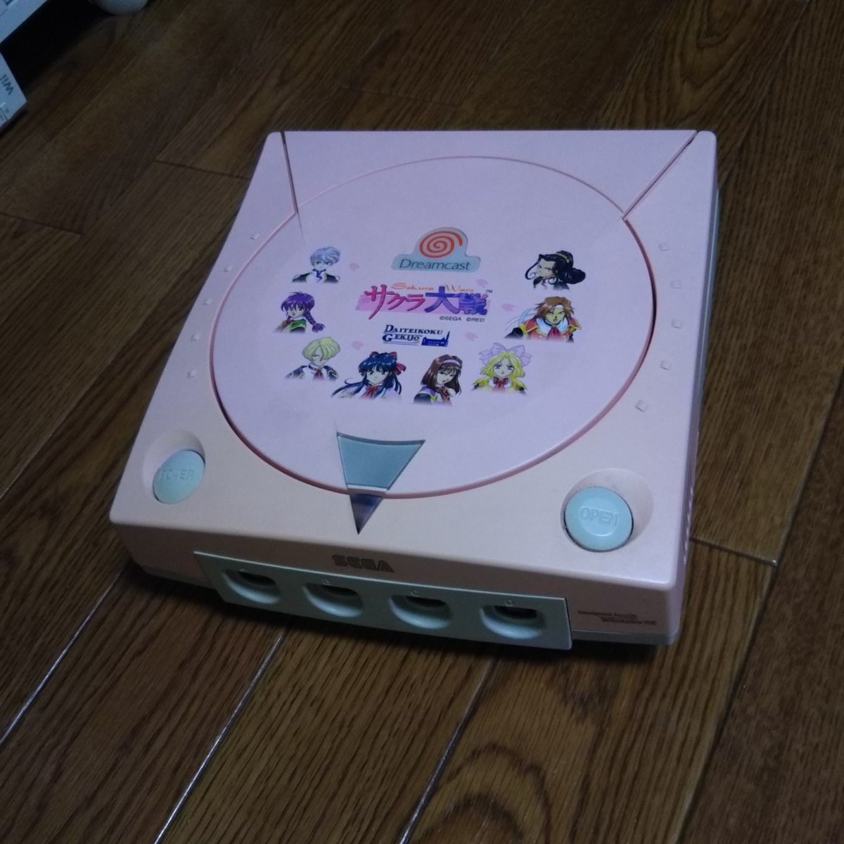 「ドリームキャスト本体 サクラ大戦バージョン」