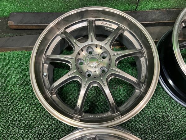 RAYS GRAM LIGHTS 57G アルミホイール 17インチ 7.0J ET50 5H PCD100 4
