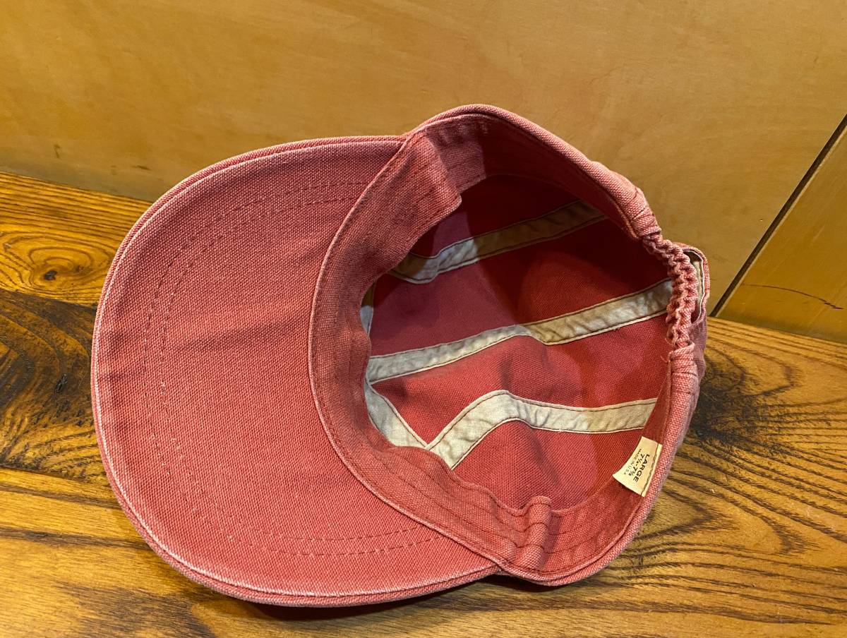 USA製 L.L.Bean 筆記体 ロゴ 刺しゅう キャップ 帽子 ビンテージ 