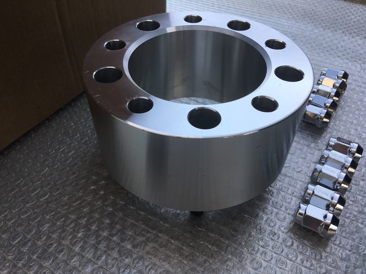 ワイドトレッドスペーサー 80mm 4個 5穴 PCD139.7 ボルト12 P1 
