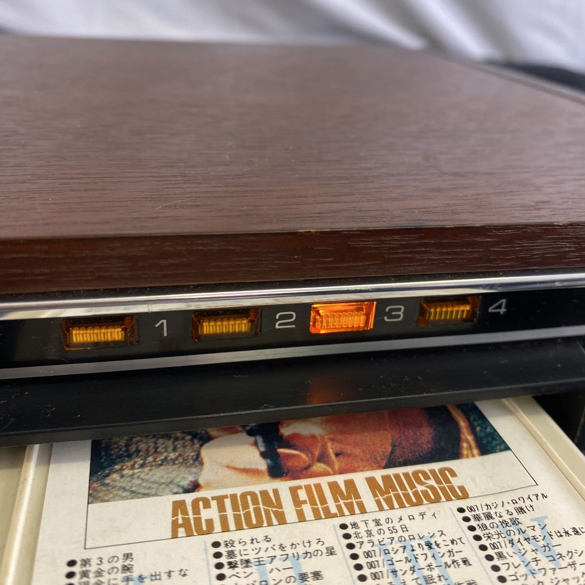 昭和レトロ National/ナショナル 8トラックカセットデッキ RS-802U 8