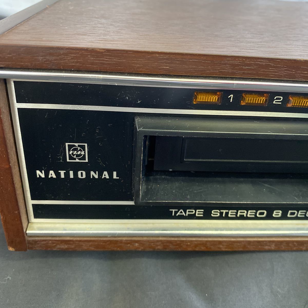 希少品　National 　RS‑824 　8トラックデッキ 希少 National ナショナル 8トラックデッキ RS-824｜Yahoo!フリマ（旧