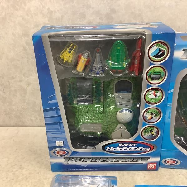 1円〜 バンダイ サンダーバード トレーシーアイランドセット DX  