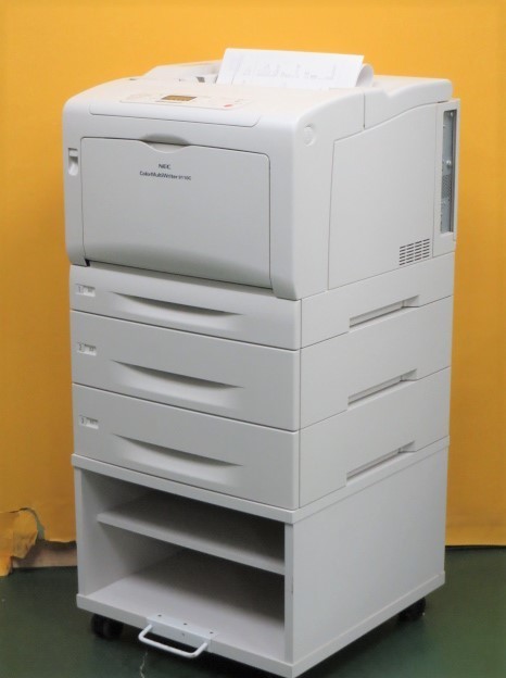 A17072] NEC Color MultiWriter 9110C ☆使用少2480枚! ☆3段給紙 ☆