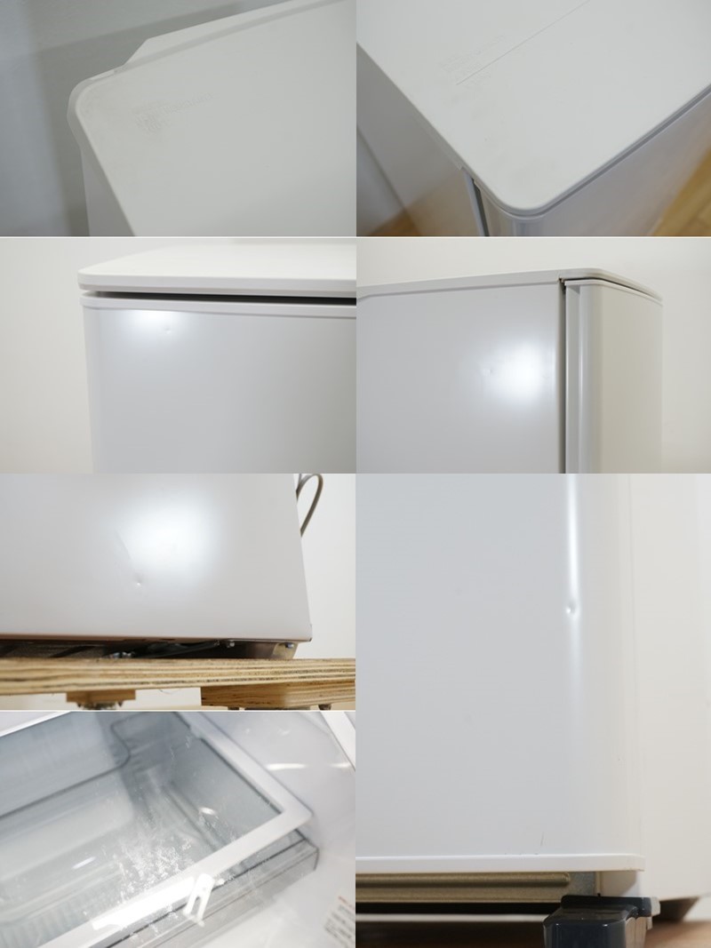 前ダ:【三菱】2ドア 冷凍冷蔵庫 168L MR-P17F-W 2020年 マットホワイト フルフラットトップテーブル 大容量ドアポケット ★送料無料★ 冷蔵庫 168L 三菱電機 [168L &frasl;2ドア &frasl;右開き