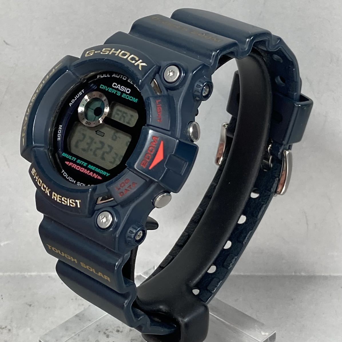 極美品 G-SHOCK GW-200-2JF FROGMAN フロッグマン タフソーラー
