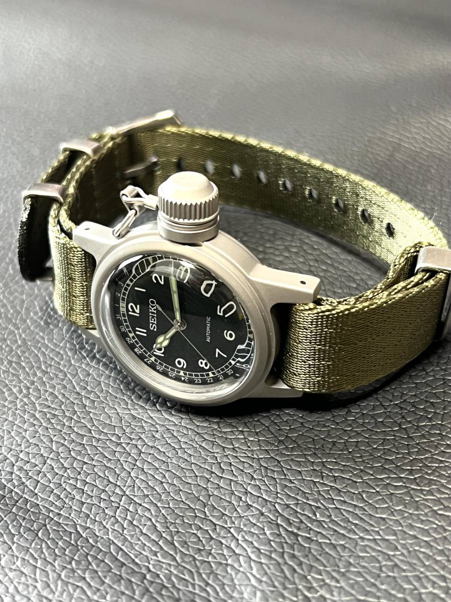 SEIKO MOD /カスタム/ NH-35搭載/ミリタリーウオッチ/アンティーク 