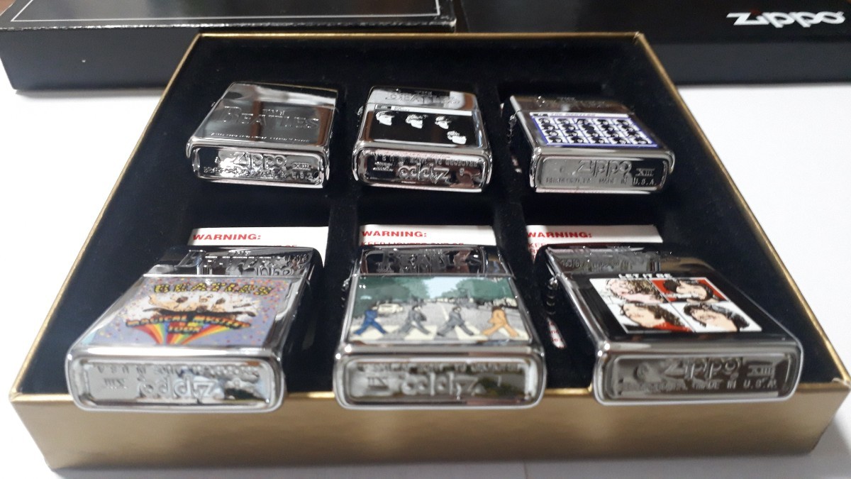 ビートルズ zippo 6個セット 【公式通販】