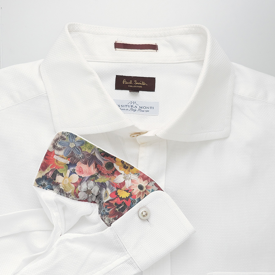 Paul Smith 花柄 長袖シャツ M Paul Smith 花柄シャツ XLサイズ Paul