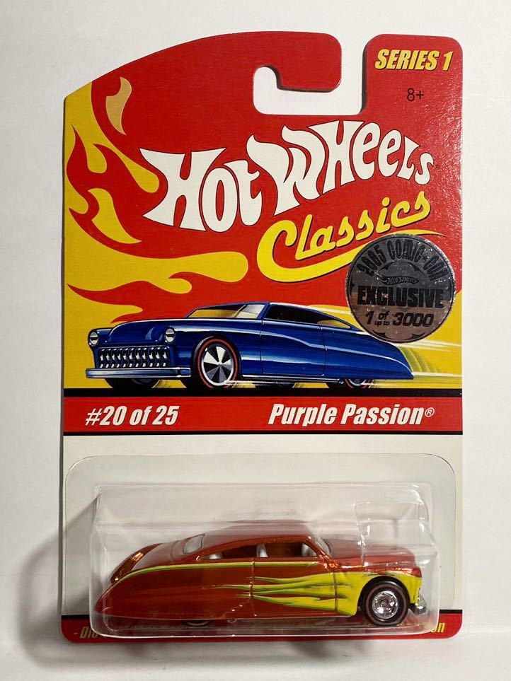 Hot Wheels 1/64 Classics 2005 Comic Con Purple Passion 1 of 3000