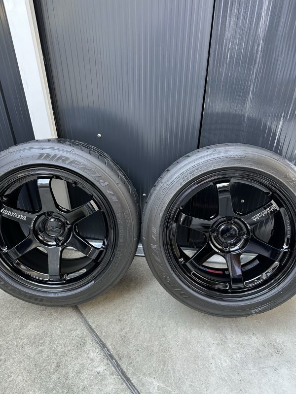 RAYS TE37 SONIC 16インチ DIREZZA ZⅢ 205/50-16 4本セット(ラジアル