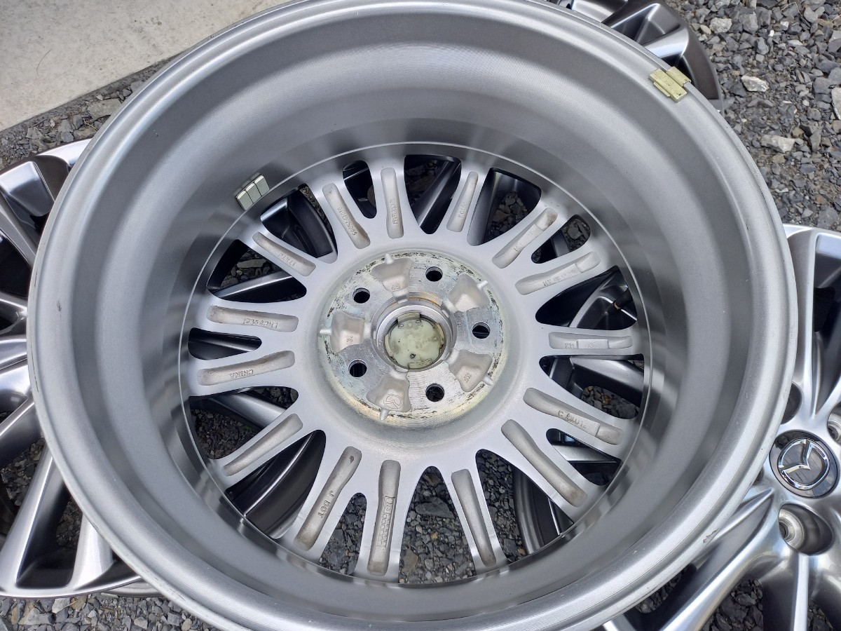 マツダ CX-5純正 17インチホイール 美品 17x7J 114.3 +45 CX-5純正ホイール 17in 7J +45 PCD114.3