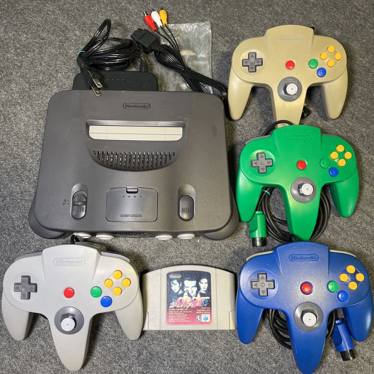 ニンテンドウ64 すぐに遊べるセット 名作ソフト20本付き 動作確認済 
