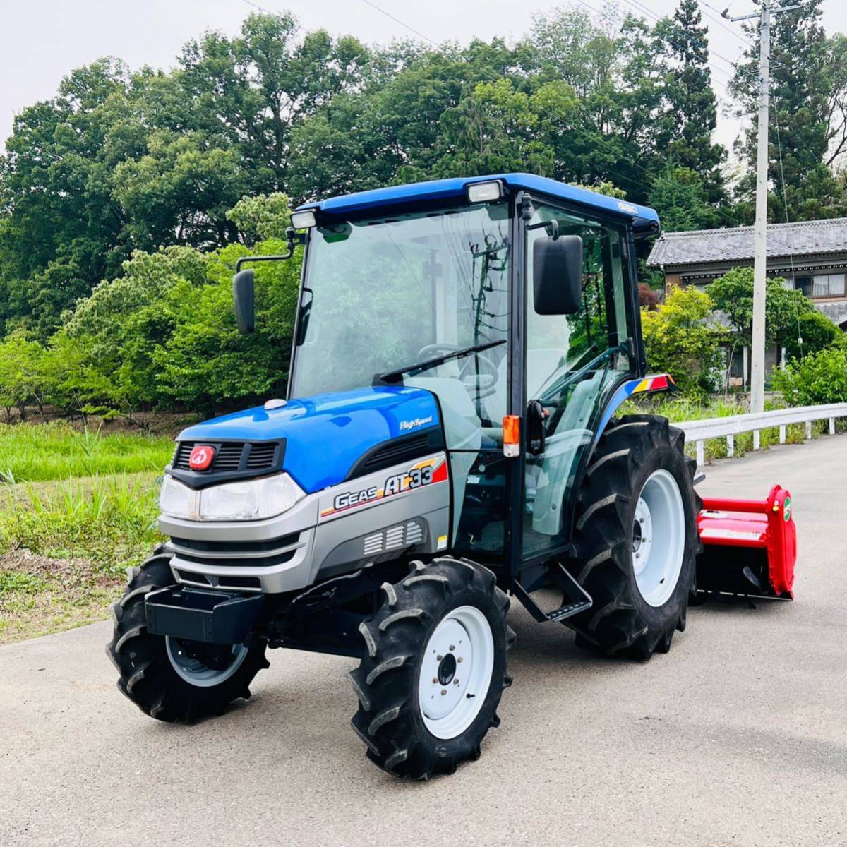 イセキトラクター GEAS-ATK33馬力☆4WDパワステ☆エアコンバックアップ 雑 