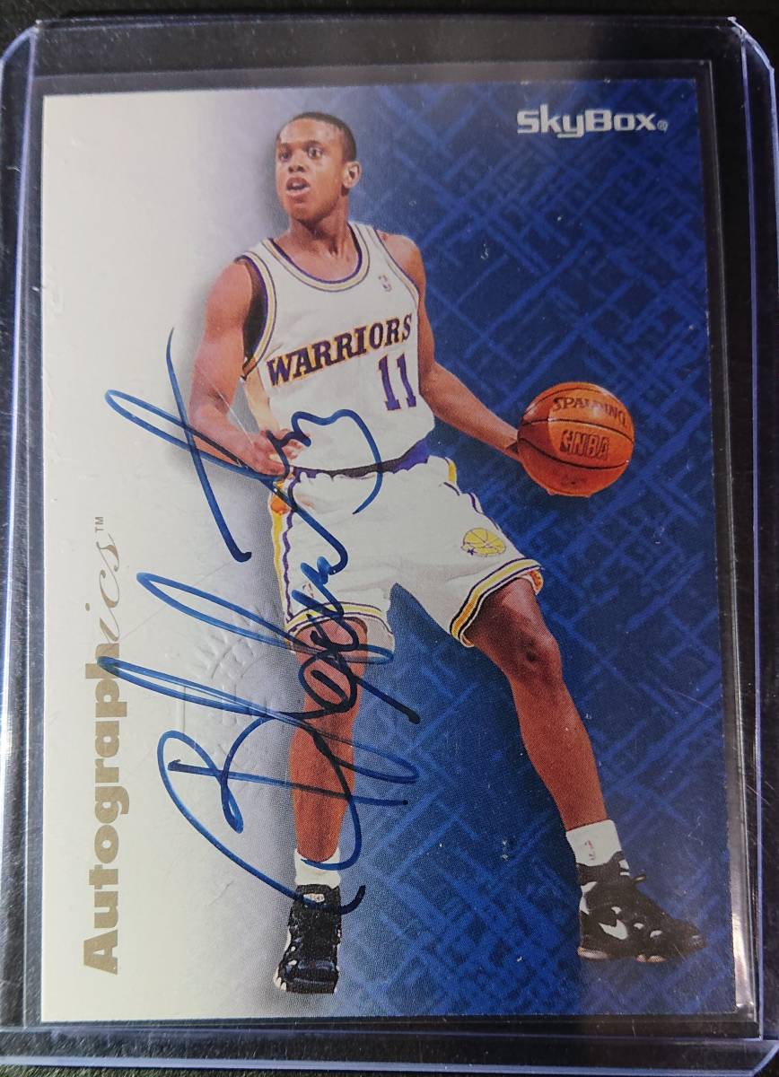 NBA B.J. Armstrong 1996-97 SkyBox Autographics サイン auto_1