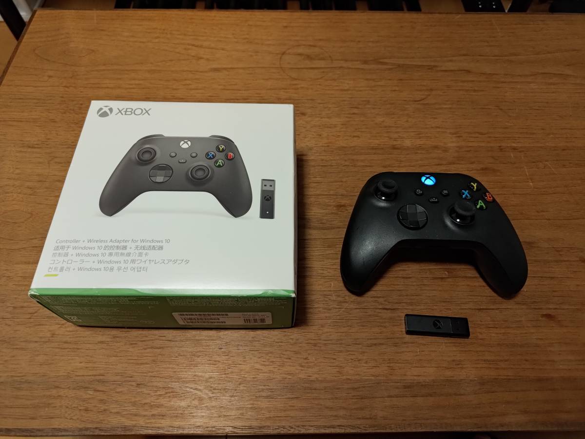 純正品】Xbox ワイヤレス コントローラー + ワイヤレス アダプタ（Xbox 