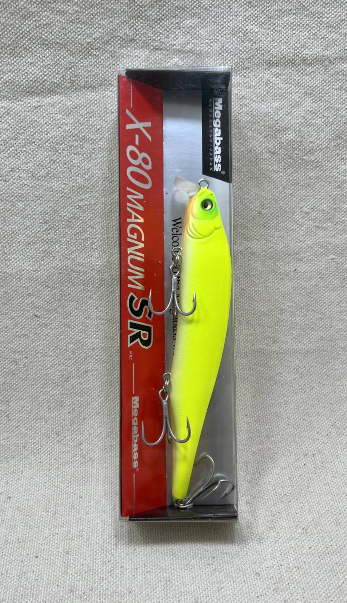 メガバス 甦ら X-80マグナム+1 DO CHART OB MAGNUM ハチマル ド